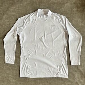 Tesla Men's Classic White Rash Guard performance Compression long sleeve size XL